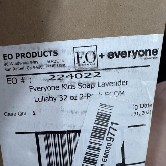 Lot of 2 Everyone 3-in-1 Kids Soap Body Wash Bath Shampoo - Lavender - 2 x 32 oz - Picture 3 of 3